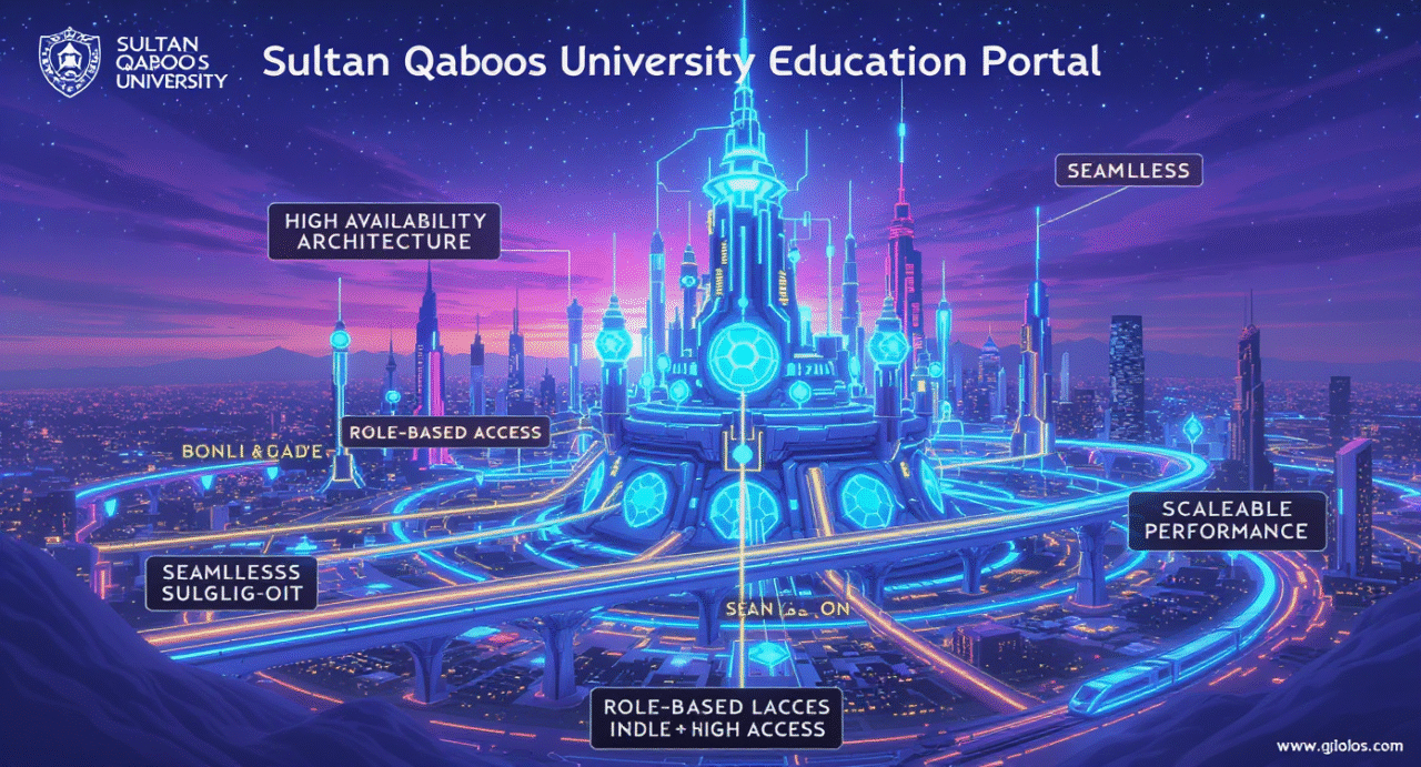 Sultan Qaboos University – High-Availability Education Portal 